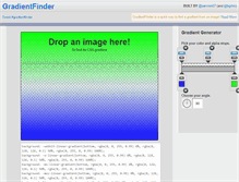 Tablet Screenshot of gradientfinder.com